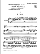 Deita Silvane - RESPIGHI - Partition - Mélodies